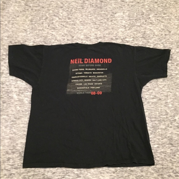 Neil diamond ‘home before dark tour’, 2008-09 - Picture 4 of 6